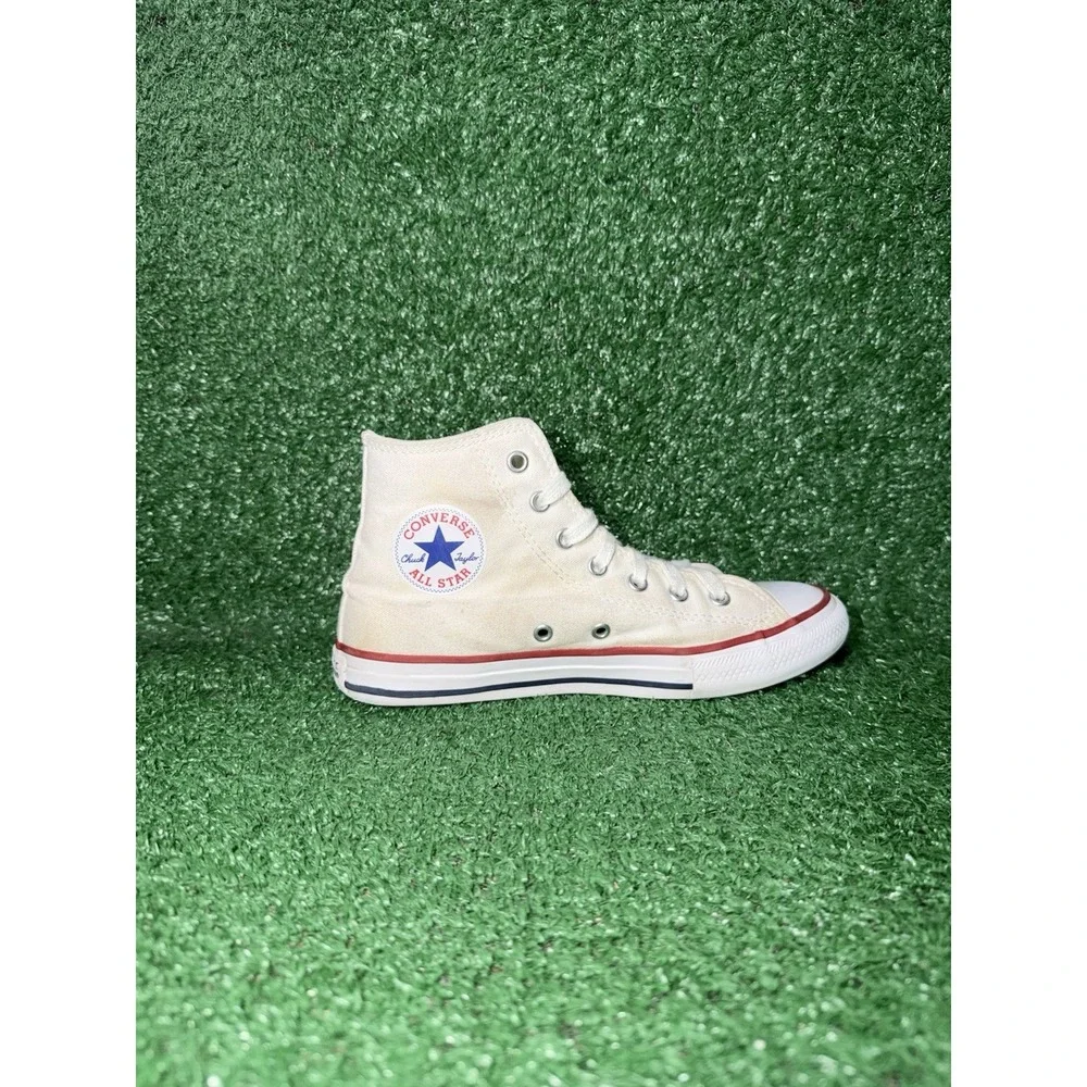 Converse All Star High Top Youth Size 2.5Y White Classic Shoes Retro Sneakers
